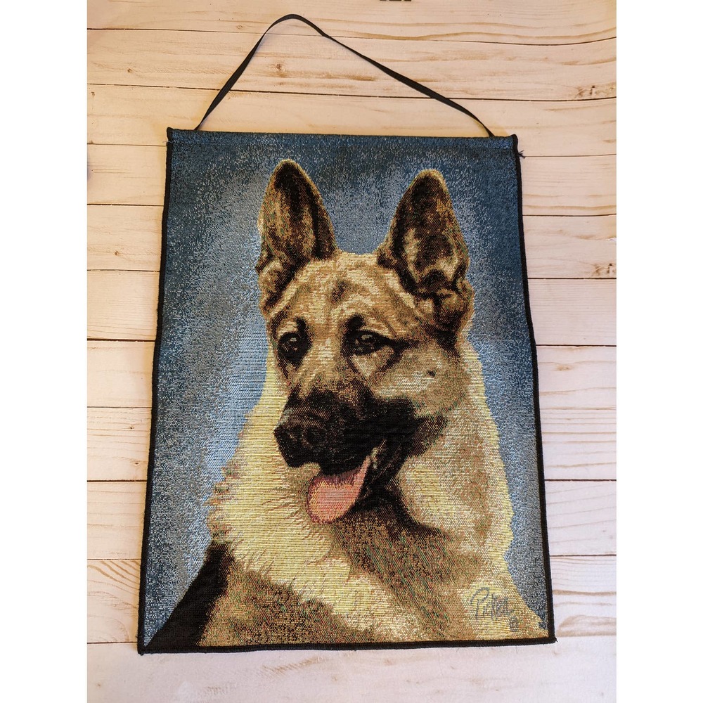 German Shepherd TAPESTRY BANNER